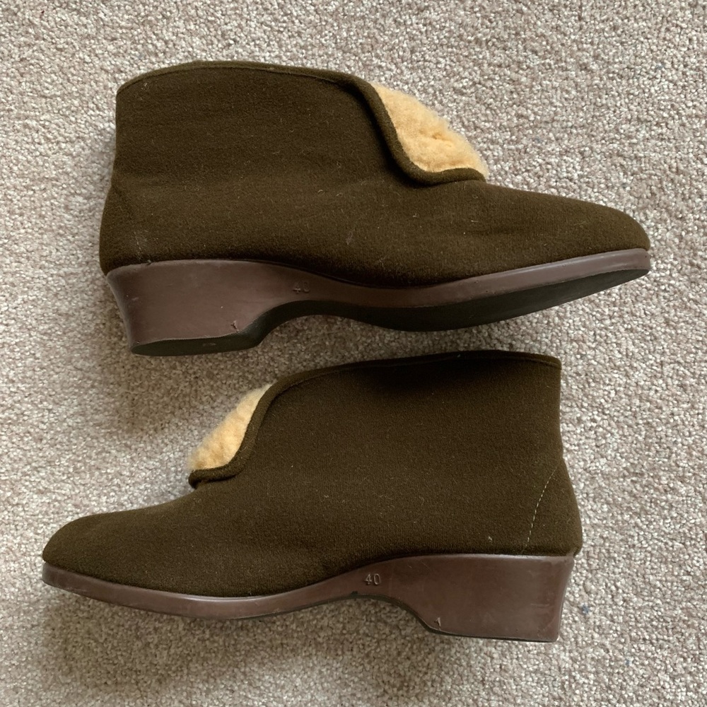 Romika Colibri Slip on Sherpa Lined Ankle Boots